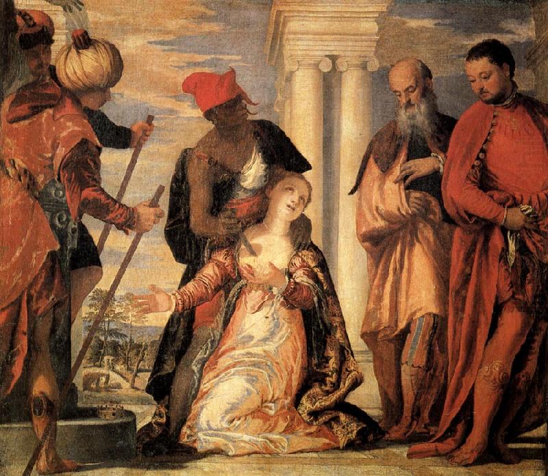 The Martyrdom of St.Justina, Paolo Veronese